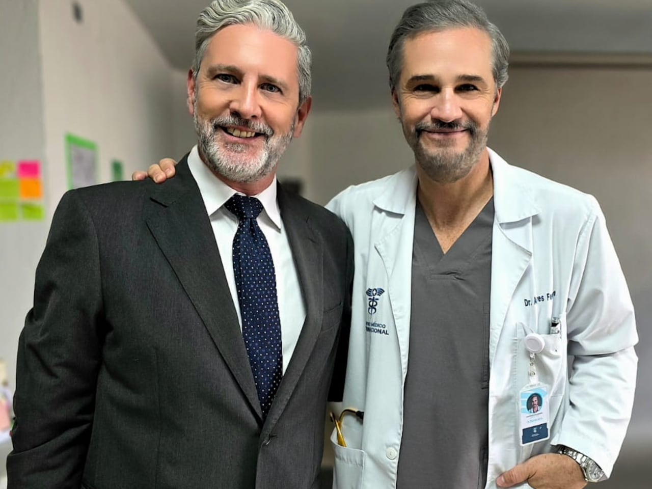 Krish Benvenuti y Juan Pablo Medina compartieron escenas en la serie DOC, de Netflix.