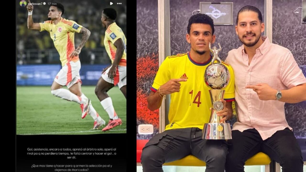 Duras críticas al rendimiento de la Selección: representante de Luis Díaz no se guardó nada