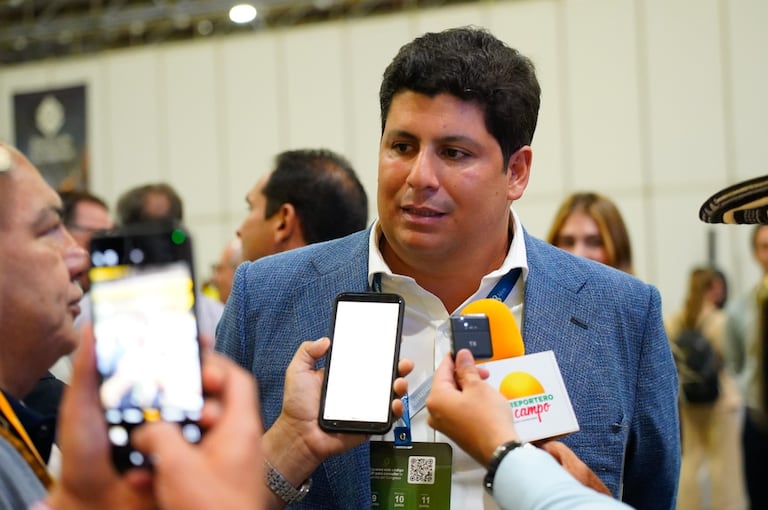 Carlos José Murgas, presidente de la Junta Directiva de Fedepalma, el gremio de los cultivadores de palama de aceite en Colombia.
