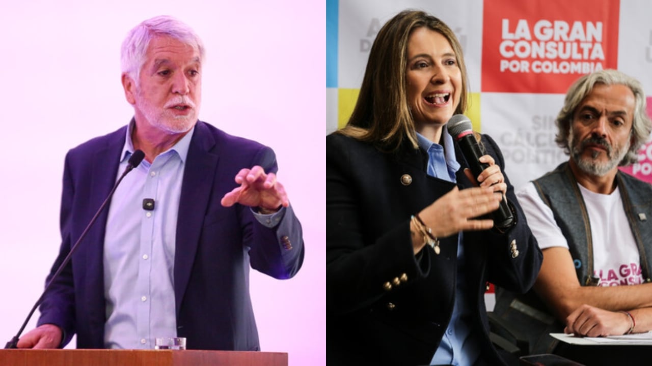 Enrique Peñalosa, Paloma Valencia y Juan Daniel Ovideo