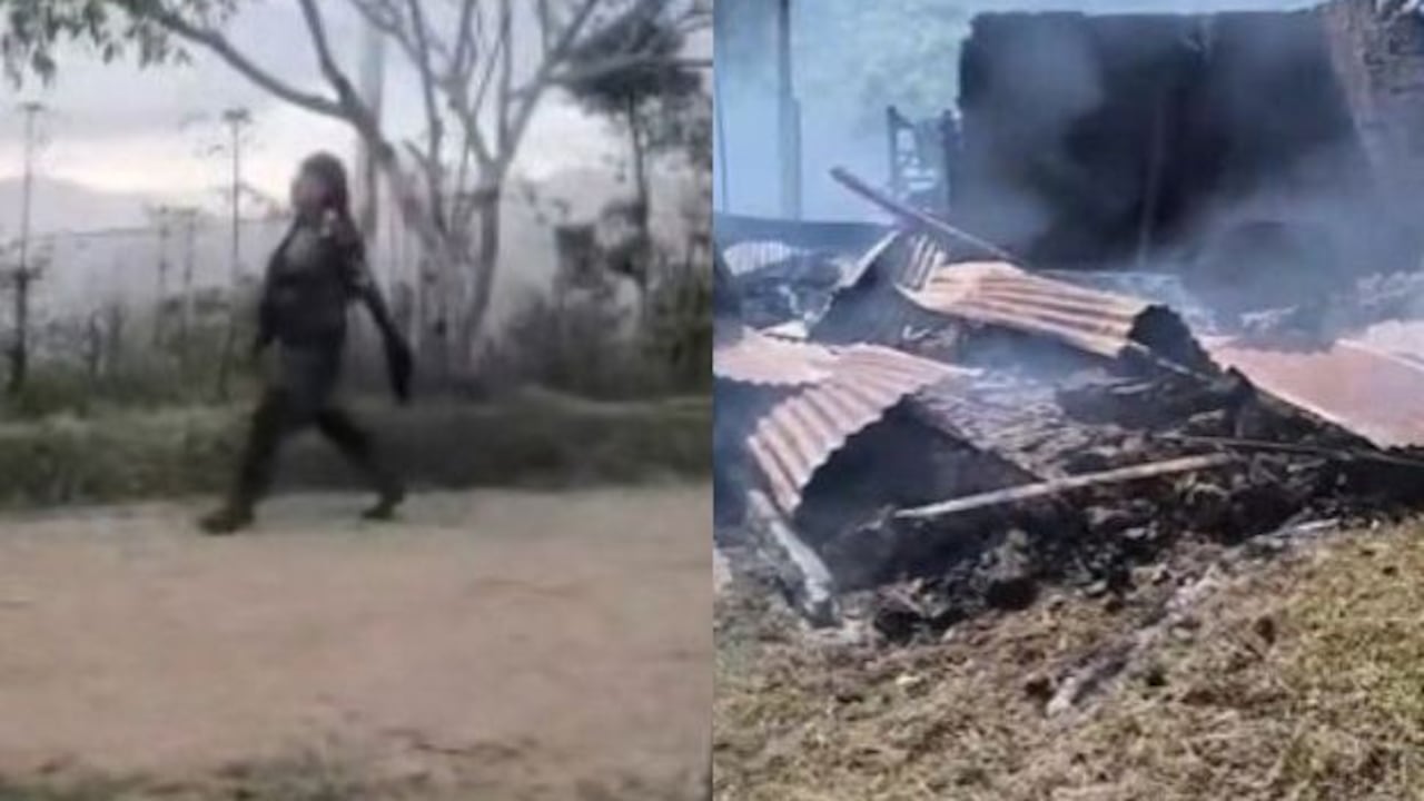 Habitantes de la zona permanecieron en medio de la incertidumbre y el temor por la intensidad de los combates registrados en este sector del oriente del Cauca.