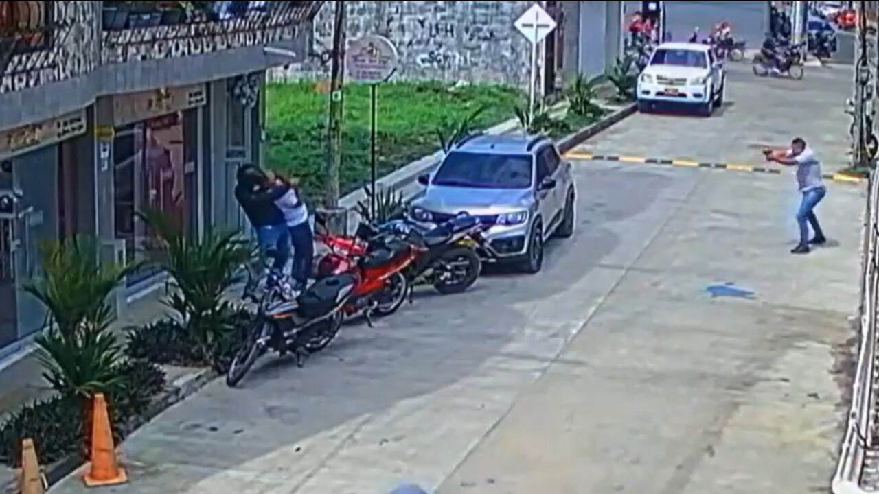 El mandatario local fue utilizado como un escudo humano por parte del delincuente.