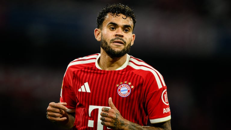 Luis Díaz, colombiano de 29 años al servicio del Bayern Múnich.