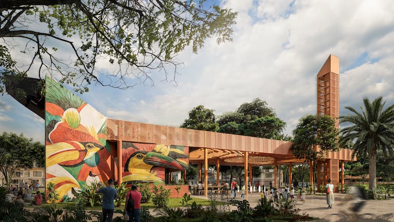 Este proyecto busca convertirse en un escenario deportivo, de recreación y de esparcimiento para que los habitantes de las comunas 12, 14 y 15 no tengan que desplazarse a otros puntos de la ciudad ante la necesidad de una zona segura y sana.