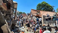 colapsa edificio en Torres de Limonar y buscan sobrevivientes.