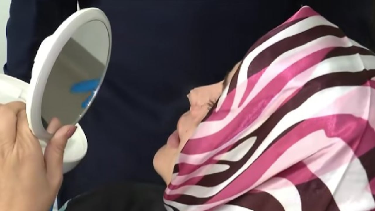 Karina Rincón Durán, atacada por su expareja