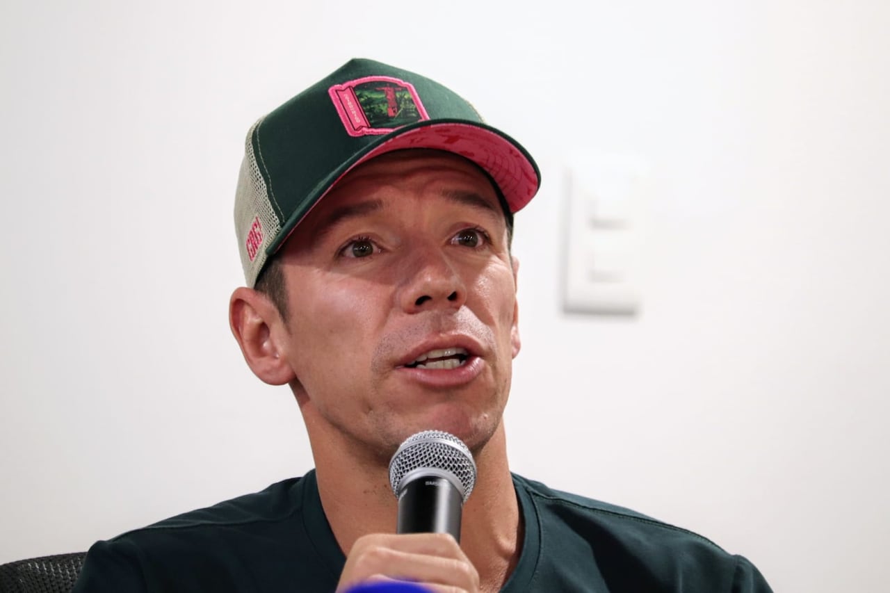 Rueda de prensa previa al Giro de Rigo 2026.