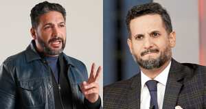 De izquierda a derecha: Agmeth Escaf y Miguel Ángel del Río.