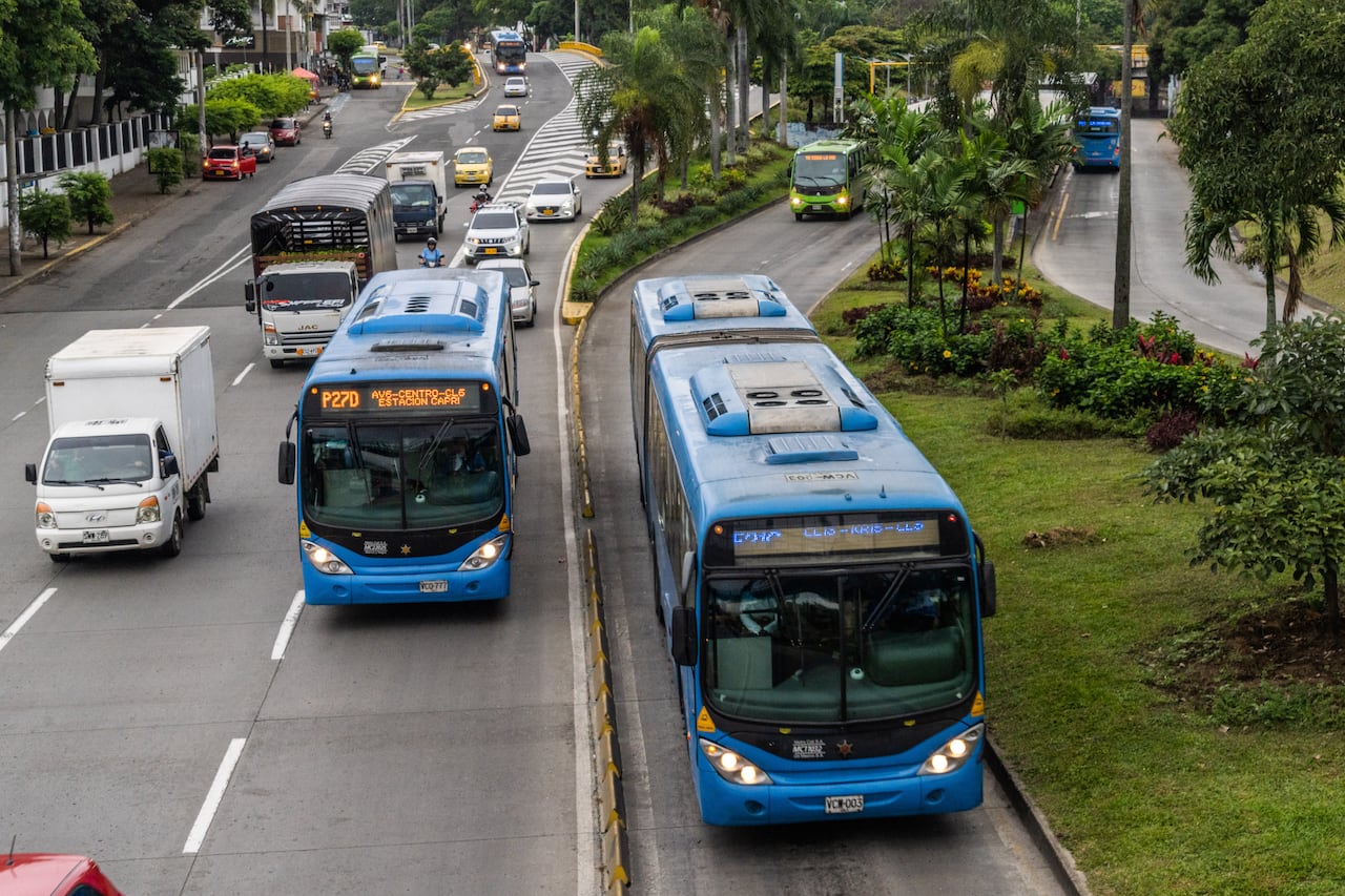 Masivo Integrado de Occidente Sistema de Transporte buses de Cali.