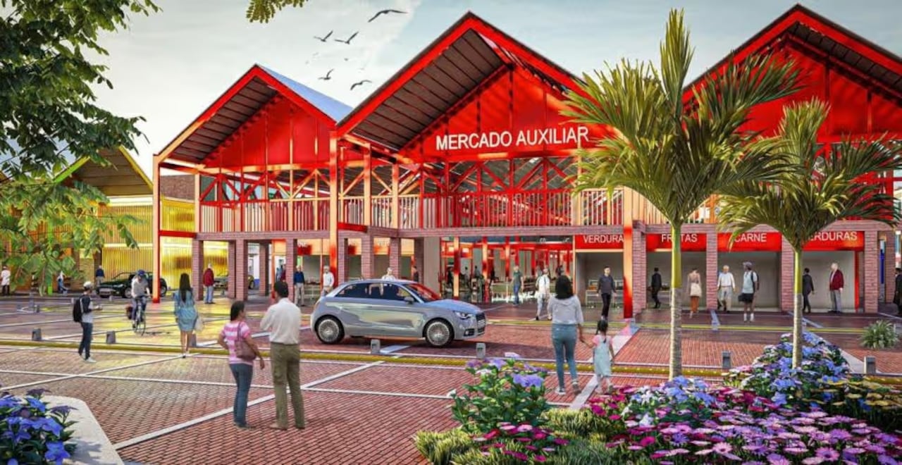 Plaza de Mercado Las Delicias, Palmira.