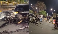 El accidente ocurrió hacia la 1:30 a. m. y quedó registrado en videos que circularon en redes sociales. El hecho se conoce luego de un fin de semana que dejó cinco personas muertas en siniestros viales en Cali.