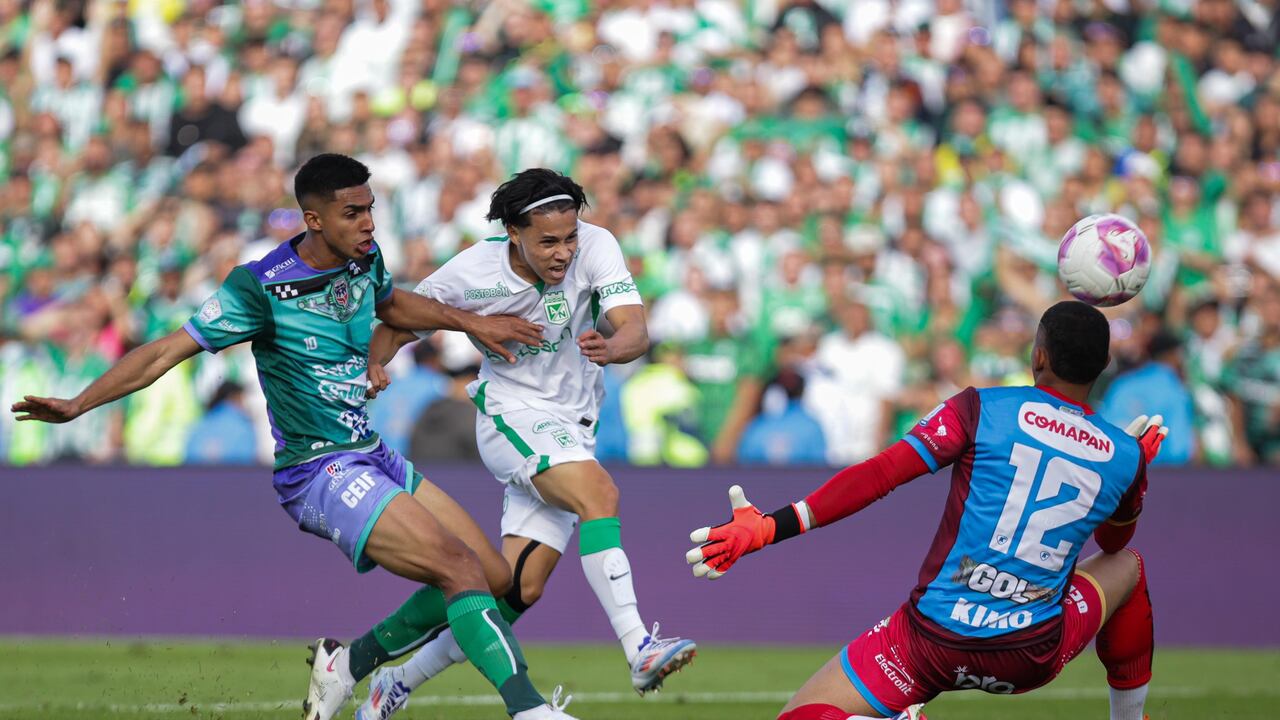 Bogotá. Octubre 27 de 2024. Fortaleza CEIF enfrenta a Atletico Nacional por encuentro válido de la Liga BetPlay II 2024 de la fecha 15, en el estadio Nemesio Camacho El Campin. (Colprensa - Cristian Bayona).