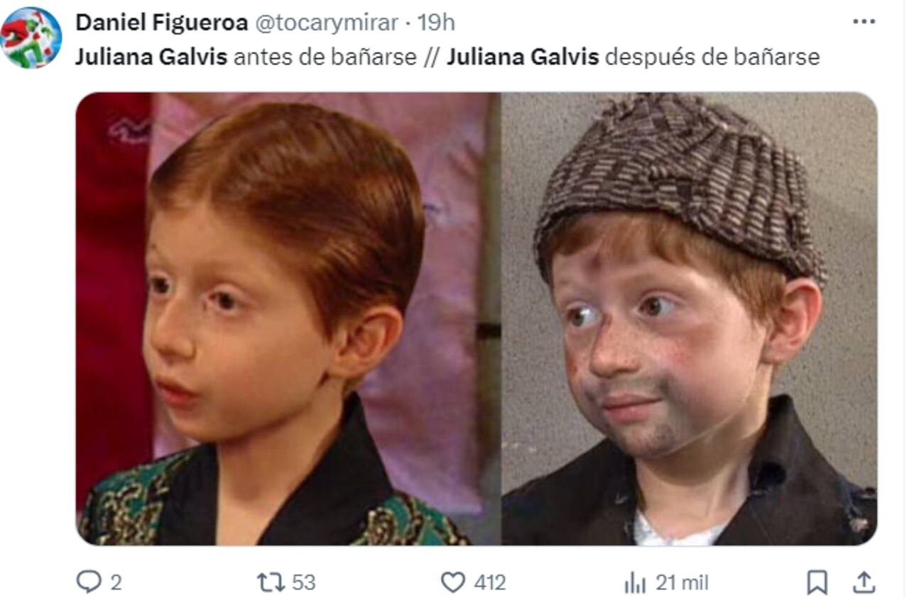 Juliana Galvis es tendencia en redes por polémico video en el que aparece bañándose en 90 minutos.