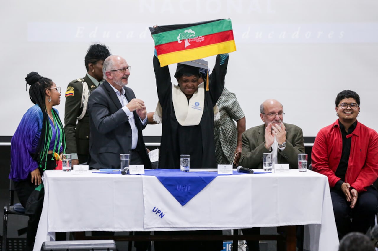 La vicepresidenta de Colombia demostró su orgullo por las comunidades afro.