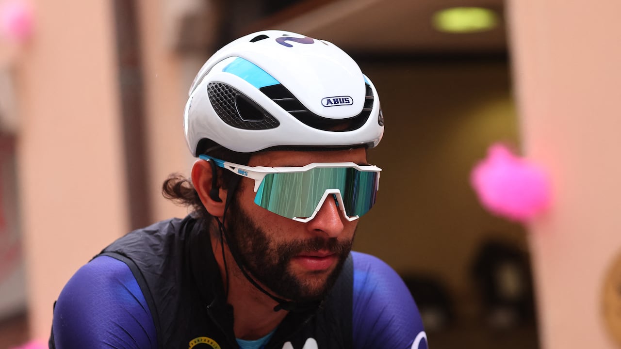 Fernando Gaviria, colombiano al servicio del Movistar Team.