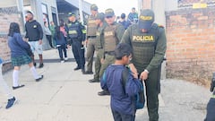 Controles policiales en colegios de Popayán