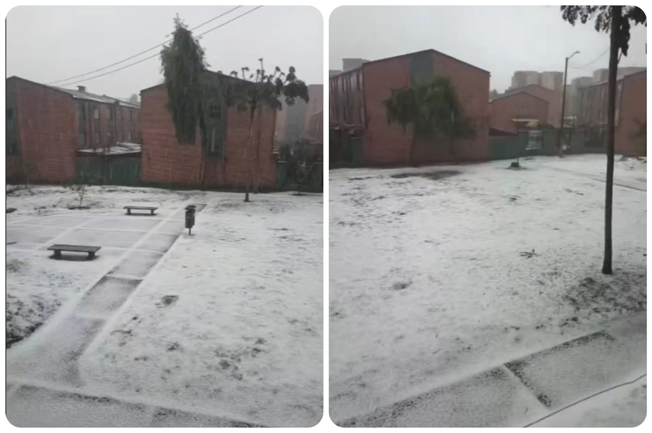 El director del IDIGER, Guillermo Escobar, entregó un balance tras las fuertes lluvias y granizadas que afectaron el centro-occidente de Bogotá.
