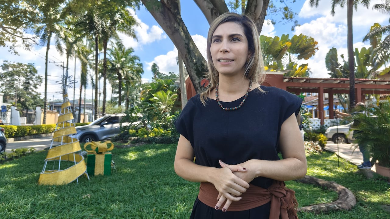 La directora regional de la CCI explica los beneficios de la ciclorruta proyectada entre Mediacanoa y Buga