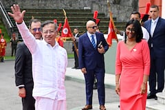 Gustavo Petro y Delcy Rodríguez