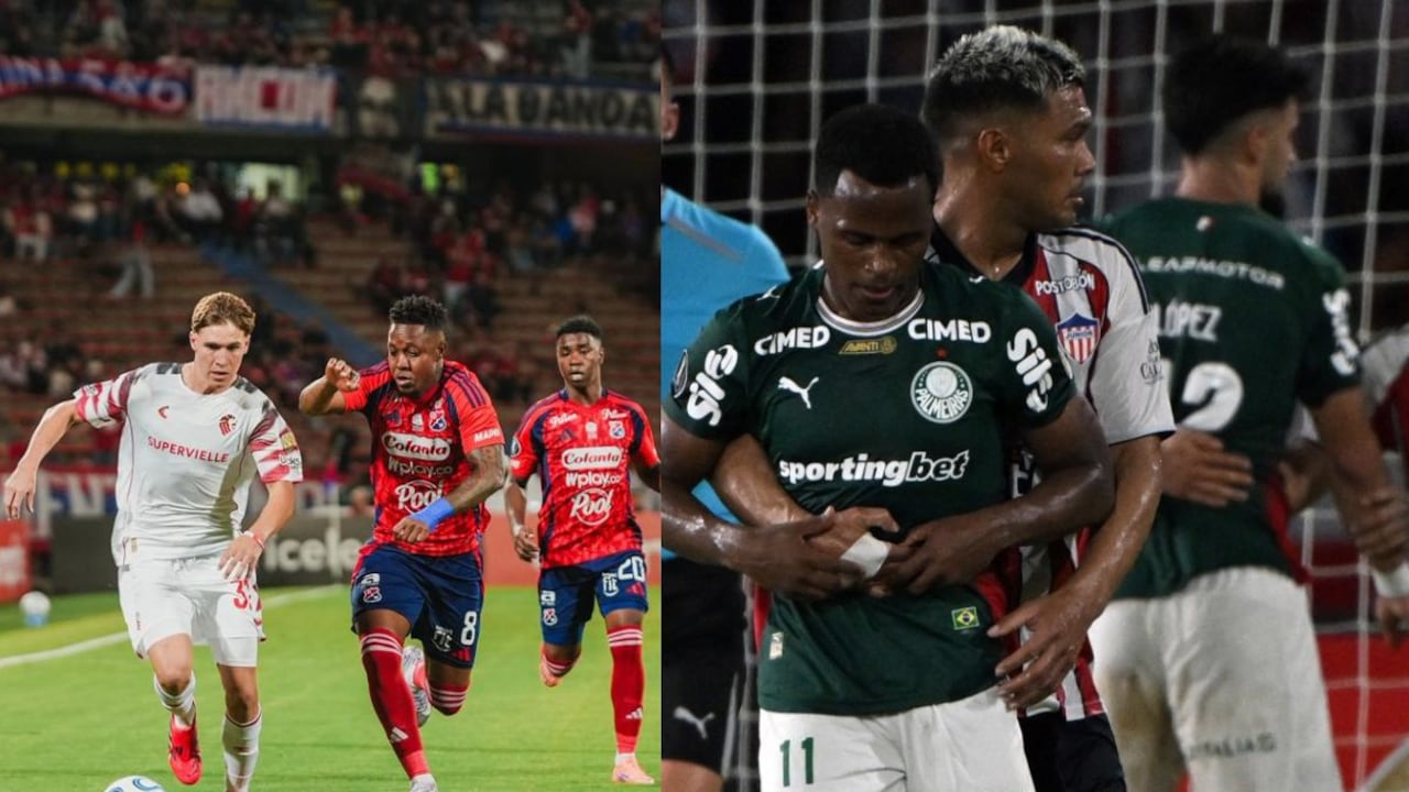 Medellín - Estudiantes y Junior de Barranquilla - Palmeiras
