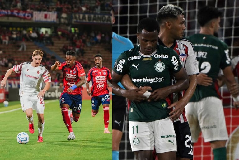 Medellín - Estudiantes y Junior de Barranquilla - Palmeiras