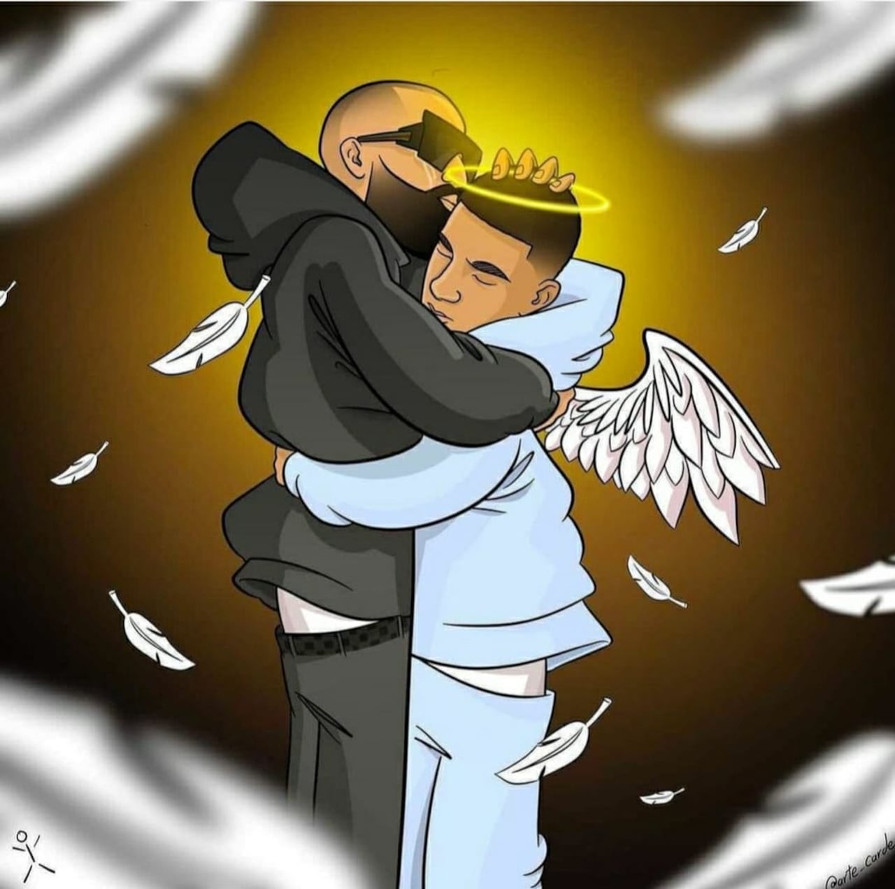 Dedicatoria del cantante puertorriqueño, Árcangel, a su hermano fallecido en un accidente de tránsito.