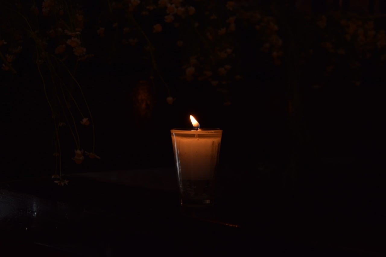 Imagen de referencia de una vela