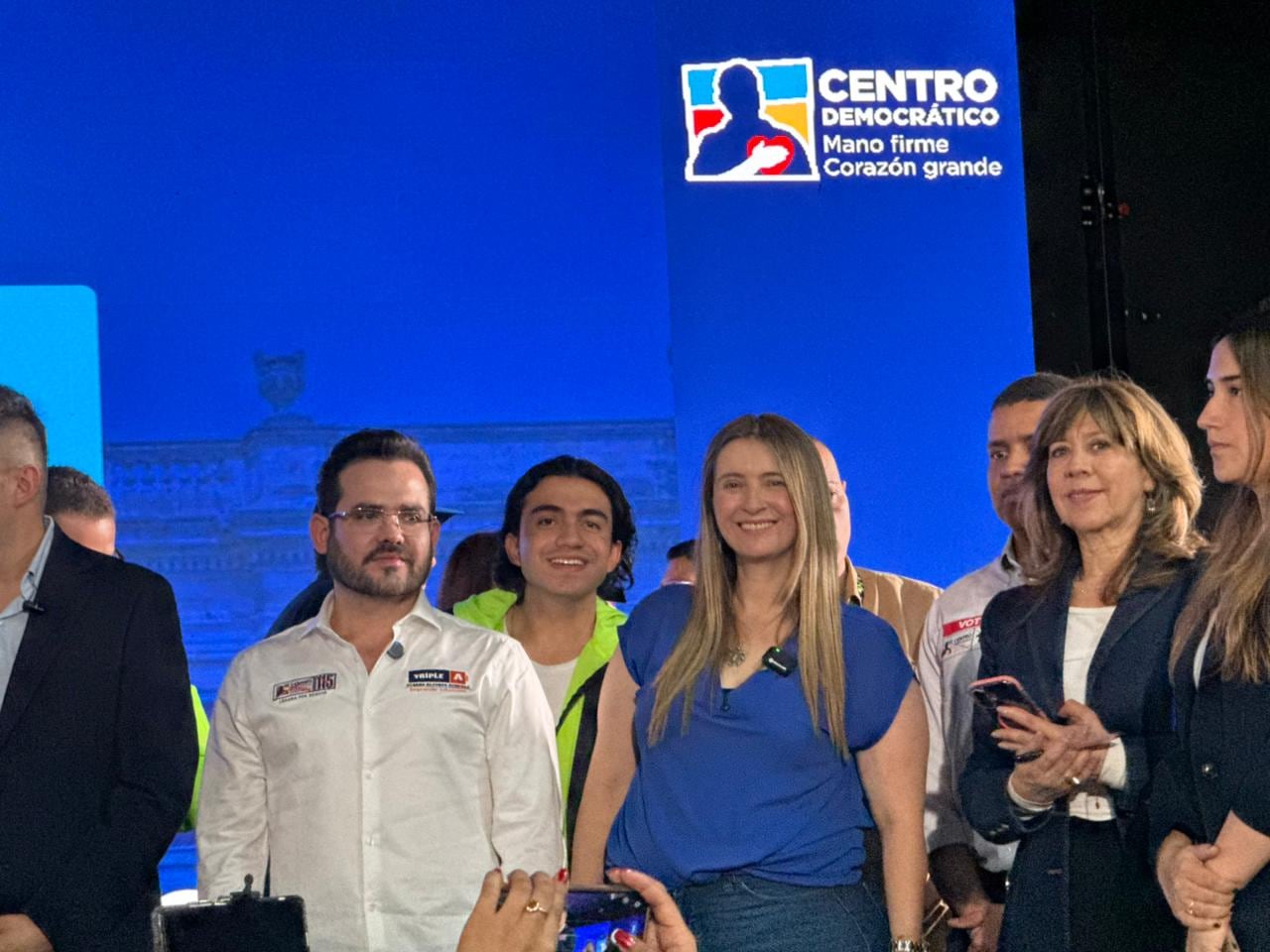 El Centro Democrático presentó su lista a la cámara por Bogotá.