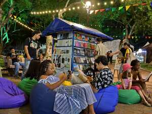 18 Feria del Libro de cali en el Bulevar del Rio