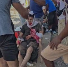 Los uniformados recibieron los primeros auxilio de la comunidad del casco urbano de este municipio, luego de ser atacado por más de siete horas por disidencias de las Farc.