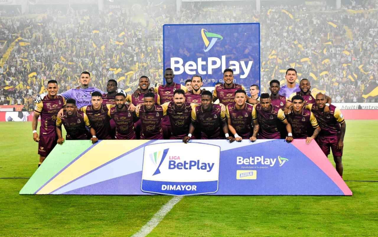 Imagen del partido de vuelta de la final del segundo semestre de la Liga Colombiana 2025, entre Deportes Tolima y Junior de Barranquilla.