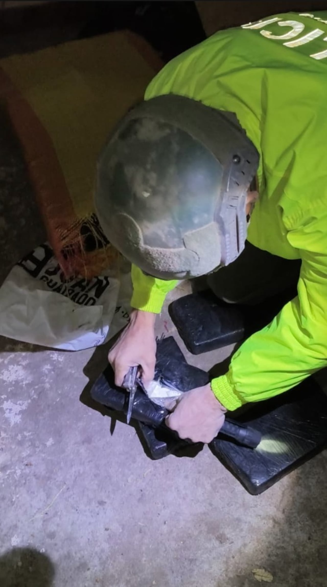 El centro de acopio desmantelado en el corregimiento La Victoria, jurisdicción de Ipiales, estaba ubicado a menos de 10 kilómetros de los pasos fronterizos de Llano Grande y San Antonio.