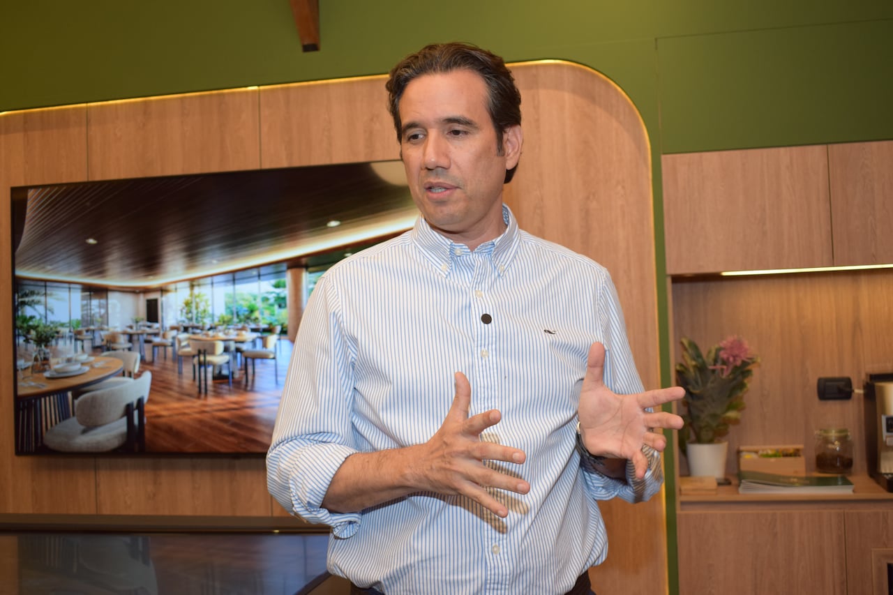 Juan Carlos Gallego, Director Ejecutivo de Negocios de Constructora Bolívar, destaca que Shalom Golf Club permite disfrutar de las amenidades de un club privado sin salir de Cali.