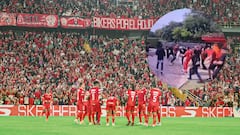 Hinchas del América de Cali se habrían enfrentando con algunos jugadores del equipo.
