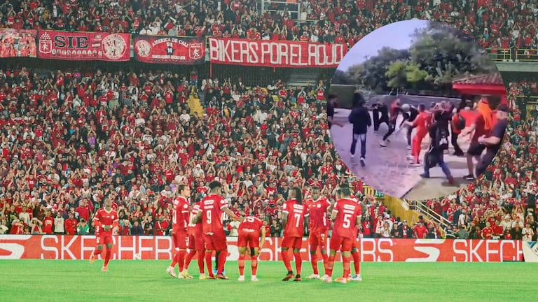 Hinchas del América de Cali se habrían enfrentando con algunos jugadores del equipo.