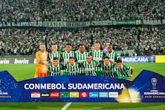 Imagen del partido de playoffs de la Copa Sudamericana 2026 entre Atlético Nacional y Millonarios.