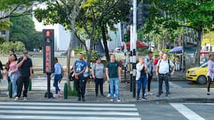 Durante la Semana de la Movilidad, Medellín inicia piloto con semáforos inteligentes peatonales en la Avenida San Juan.