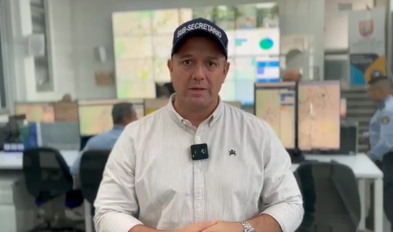 Subsecretario de Movilidad, Luis Fernando Nieto.