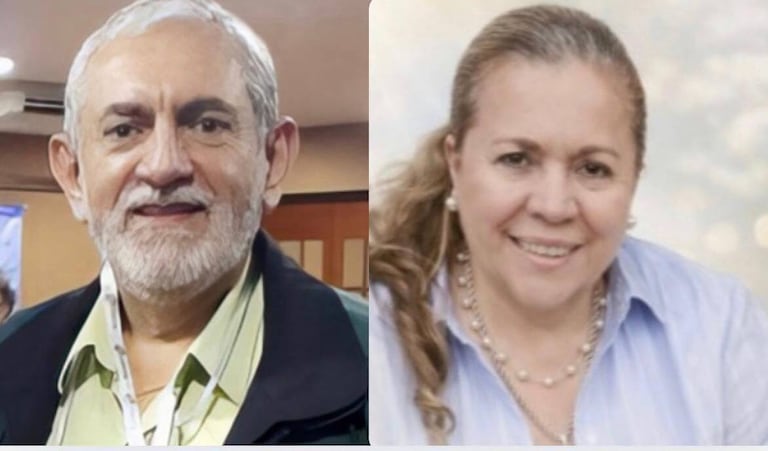 Obispo mormón y su esposa