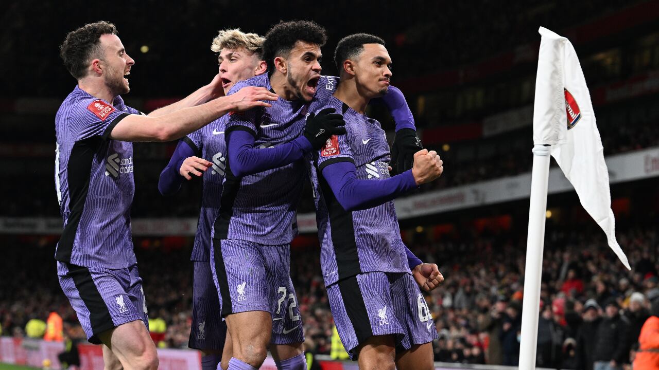 Liverpool jugará con Manchester United por la FA Cup 2024