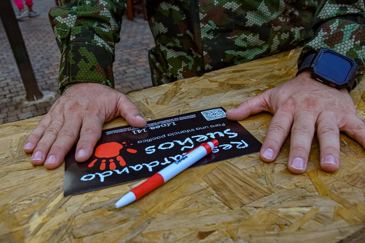Campaña “Resguardando Sueños” del Ejército busca prevenir el reclutamiento infantil por parte de grupos armados