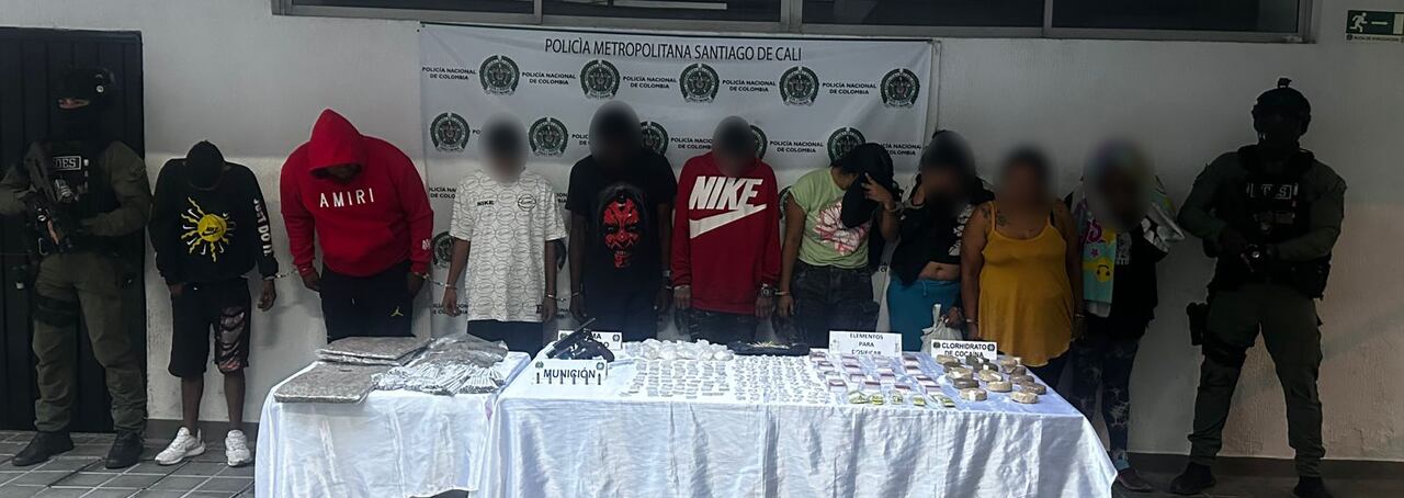 A todos los detenidos se les impuso medida de aseguramiento intramural, y la Policía reiteró el llamado a la ciudadanía para que denuncie actividades ilícitas.