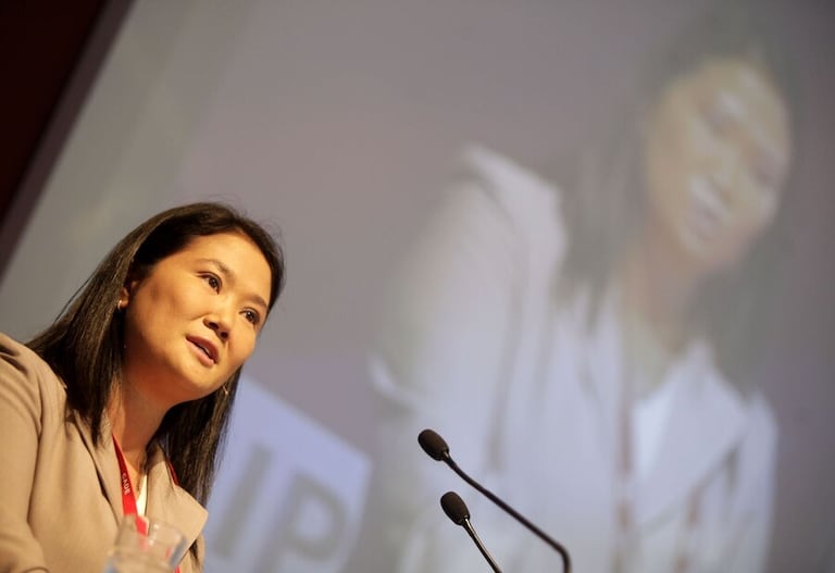 A pesar de la ventaja, Keiko Fujimori, candidata a las elecciones presidenciales de Perú, hasta el momento no se declara ganadora.