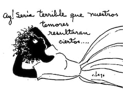 Caricatura de Nieves, 19 de febrero de 2025.