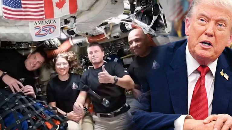 Donald Trump felicita a tripulación de Artemis II