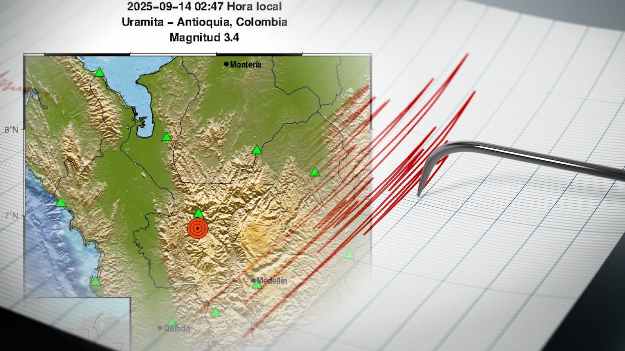 Sismo de 5.1 sacudió a Antioquia y se sintió en varias regiones del país.