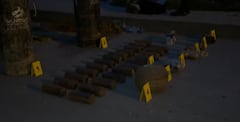 Uniformados de la Policía Metropolitana de Pasto lograron este resultado durante el operativo en el que fue interceptado el vehículo tipo vagoneta que transportaba material explosivo y circulaba con una placa falsa en su parte delantera.