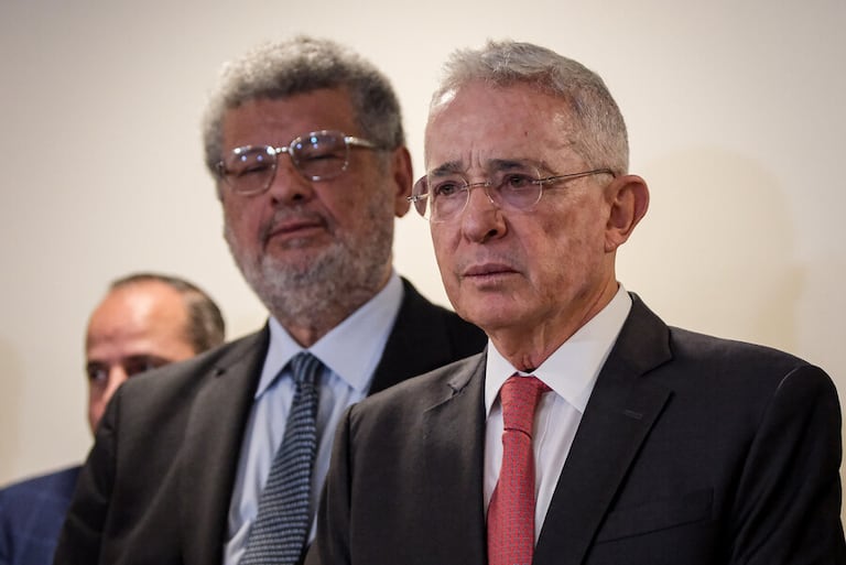 Jaime Granados, abogado del expresidente Alvaro Uribe habló sobre el reciente fallo a favor del exmandatario. Foto: Colprensa