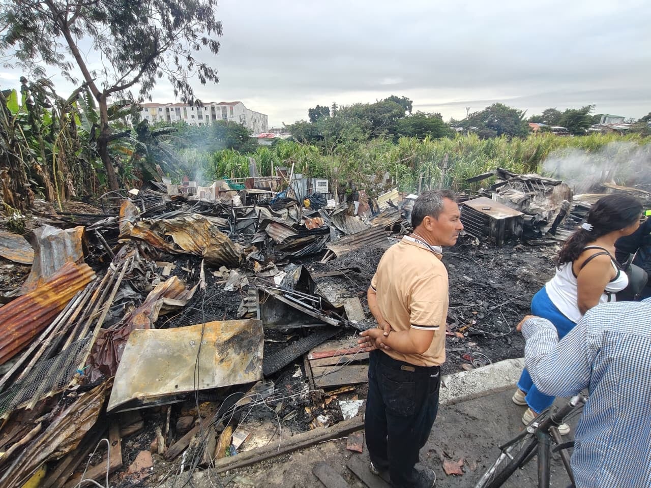 Incendio en Agua Blanca