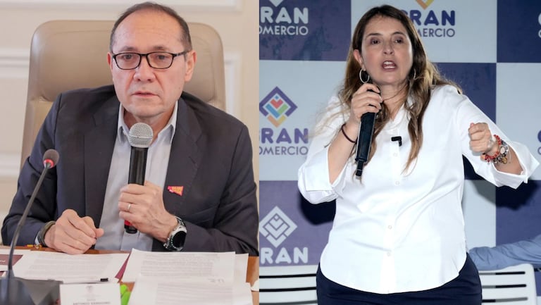 Antonio Sanguino y Paloma Valencia.